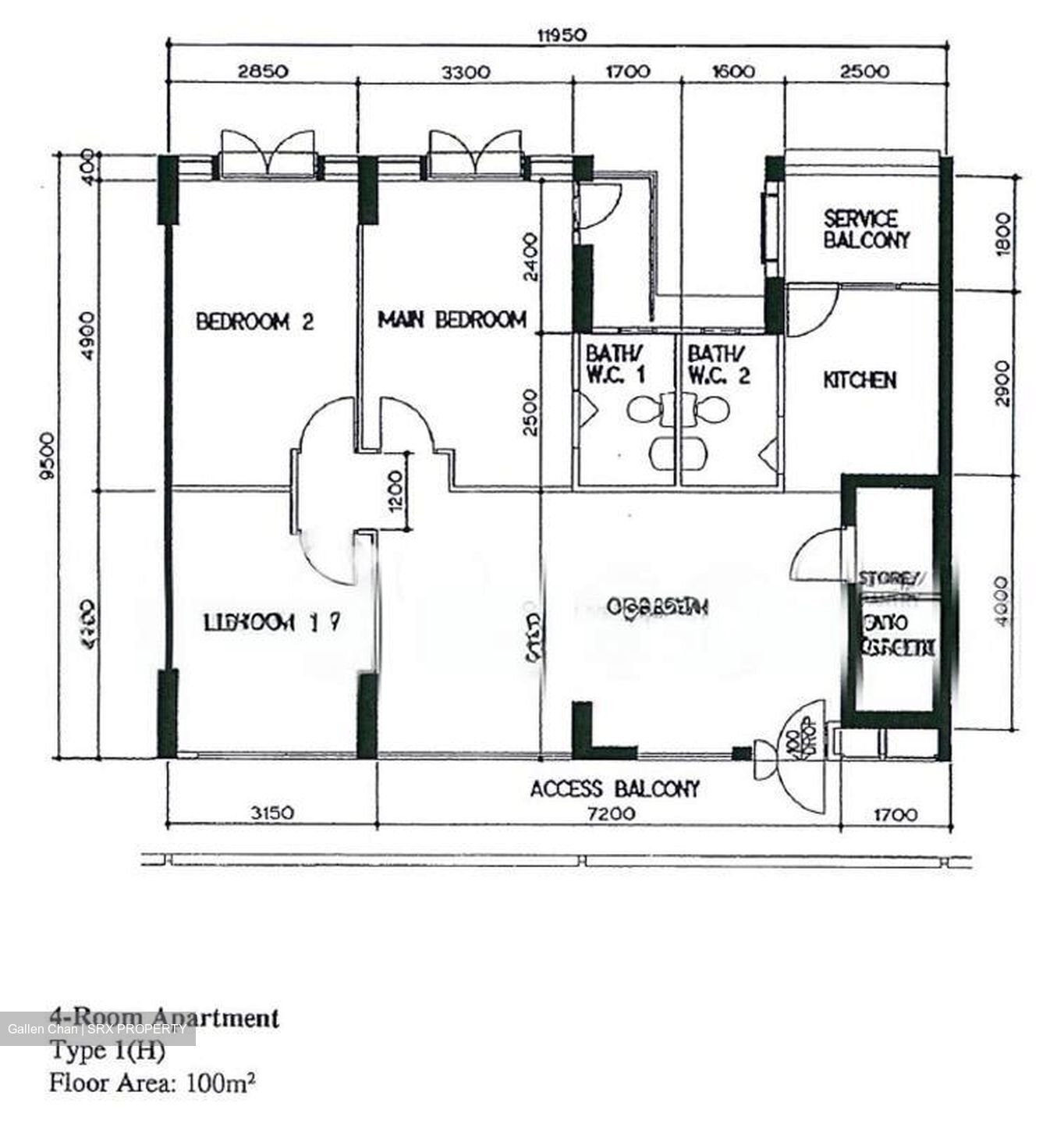 Blk 535 Bukit Panjang Ring Road (Bukit Panjang), HDB 4 Rooms #511558111